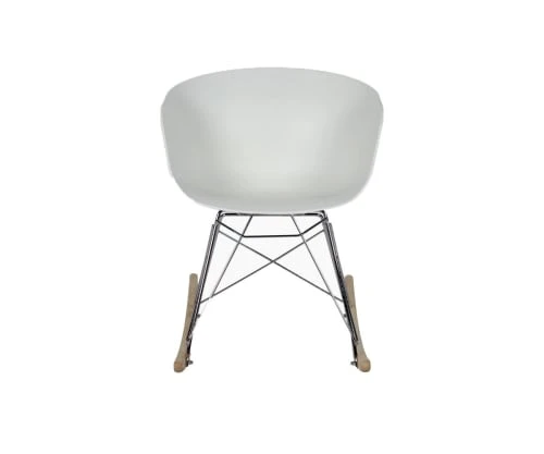 Chaise à bascule scandinave design blanc Meubles & Design Fauteuils Chaise à Bascule Scandinave Design Blanc -Fauteuils Shop chaise a bascule scandinave design blanc 1