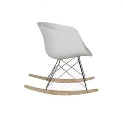 Meubles & Design Fauteuils Chaise à Bascule Scandinave Design Blanc 2 Meubles & Design Fauteuils Chaise à Bascule Scandinave Design Blanc -Fauteuils Shop chaise a bascule scandinave design blanc 2