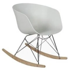 Meubles & Design Fauteuils Chaise à Bascule Scandinave Design Moutarde 4 Meubles & Design Fauteuils Chaise à Bascule Scandinave Design Moutarde -Fauteuils Shop chaise a bascule scandinave design blanc 5