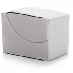 Talamo Italia Poufs Chaise Longue En éco-cuir Blanc -Fauteuils Shop chaise longue en eco cuir blanc 5