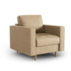 Micadoni Home Fauteuils Fauteuil 1 Place En Imitation Cuir Le Sable