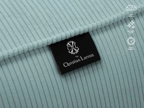 Fauteuil 1 place en tissu structuré bleu clair CXL By Christian Lacroix Fauteuils Fauteuil 1 Place En Tissu Structuré Bleu Clair -Fauteuils Shop fauteuil 1 place en tissu structure bleu clair 2