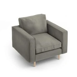 CXL By Christian Lacroix Fauteuils Fauteuil 1 Place En Tissu Structuré Gris Clair 4 CXL By Christian Lacroix Fauteuils Fauteuil 1 Place En Tissu Structuré Gris Clair -Fauteuils Shop fauteuil 1 place en tissu structure gris clair 4