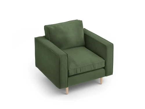 Fauteuil 1 place en tissu structuré vert CXL By Christian Lacroix Fauteuils Fauteuil 1 Place En Tissu Structuré Vert -Fauteuils Shop fauteuil 1 place en tissu structure vert 6