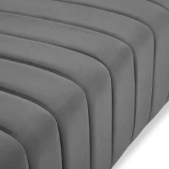 Micadoni Home Fauteuils Fauteuil 1 Place En Velours Gris Clair 3 Micadoni Home Fauteuils Fauteuil 1 Place En Velours Gris Clair -Fauteuils Shop fauteuil 1 place en velours gris clair 5