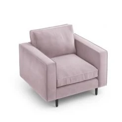 CXL By Christian Lacroix Fauteuils Fauteuil 1 Place En Velours Lavande -Fauteuils Shop fauteuil 1 place en velours lavande 10