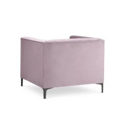 Micadoni Home Fauteuils Fauteuil 1 Place En Velours Lavande -Fauteuils Shop fauteuil 1 place en velours lavande 2