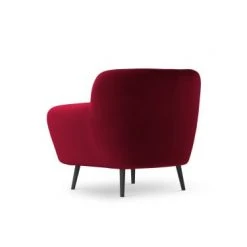 Micadoni Home Fauteuils Fauteuil 1 Place En Velours Rouge 2 Micadoni Home Fauteuils Fauteuil 1 Place En Velours Rouge -Fauteuils Shop fauteuil 1 place en velours rouge 2