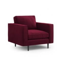 CXL By Christian Lacroix Fauteuils Fauteuil 1 Place En Velours Lavande -Fauteuils Shop fauteuil 1 place en velours rouge fonce