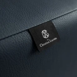 CXL By Christian Lacroix Fauteuils Fauteuil 1 Place XL En Cuir Cuir Bleu -Fauteuils Shop fauteuil 1 place xl en cuir cuir bleu 2