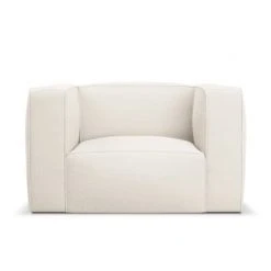 CXL By Christian Lacroix Fauteuils Fauteuil 1 Place XL En Tissu Structuré Beige