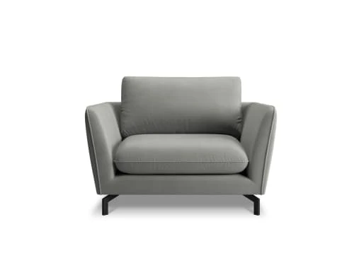 Fauteuil 1 place XL en velours gris clair CXL By Christian Lacroix Fauteuils Fauteuil 1 Place XL En Velours Gris Clair -Fauteuils Shop fauteuil 1 place xl en velours gris clair 3