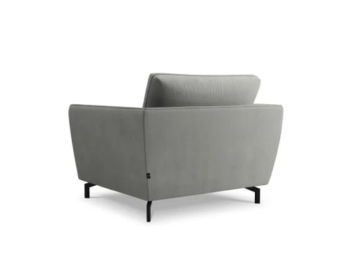 Fauteuil 1 place XL en velours gris clair CXL By Christian Lacroix Fauteuils Fauteuil 1 Place XL En Velours Gris Clair -Fauteuils Shop fauteuil 1 place xl en velours gris clair 4