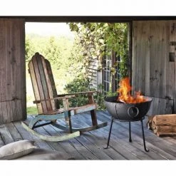 Maisons Du Monde Fauteuils Fauteuil à Bascule En Bois Recyclé -Fauteuils Shop fauteuil a bascule en bois recycle 1000 15 1 129725 6