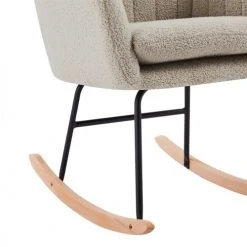 Baita Fauteuils Fauteuil à Bascule En Tissu 1 Place Beige 3 Baita Fauteuils Fauteuil à Bascule En Tissu 1 Place Beige -Fauteuils Shop fauteuil a bascule en tissu 1 place beige 3