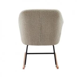 Baita Fauteuils Fauteuil à Bascule En Tissu 1 Place Beige 4 Baita Fauteuils Fauteuil à Bascule En Tissu 1 Place Beige -Fauteuils Shop fauteuil a bascule en tissu 1 place beige 4