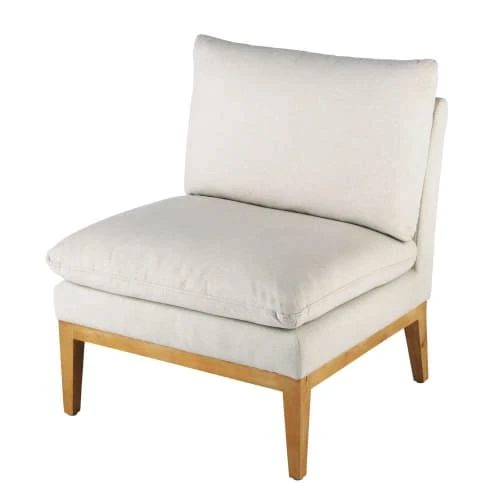 Fauteuil bas beige et pin Maisons Du Monde Fauteuils Fauteuil Bas Beige Et Pin -Fauteuils Shop fauteuil bas beige et pin 1000 16 12 209932 2