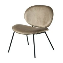 Maisons Du Monde Fauteuils Fauteuil Bas En Velours Noir 5 Maisons Du Monde Fauteuils Fauteuil Bas En Velours Noir -Fauteuils Shop fauteuil bas en velours beige capuccino luna 1000 6 6 209803 1 2