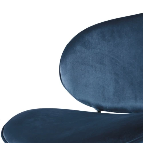 Fauteuil bas en velours bleu Maisons Du Monde Fauteuils Fauteuil Bas En Velours Bleu -Fauteuils Shop fauteuil bas en velours bleu 1000 8 8 209805 4