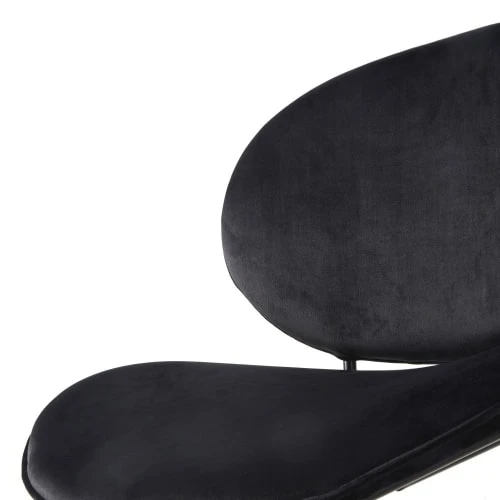 Fauteuil bas en velours noir Maisons Du Monde Fauteuils Fauteuil Bas En Velours Noir -Fauteuils Shop fauteuil bas en velours noir 1000 7 7 209804 4
