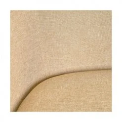 Wadiga Fauteuils Fauteuil Beige Et Pieds Métal Couleur Bois - 60x58x77cm -Fauteuils Shop fauteuil beige et pieds metal couleur bois 60x58x77cm 4