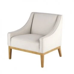 Maisons Du Monde Fauteuils Fauteuil Beige Et Pin