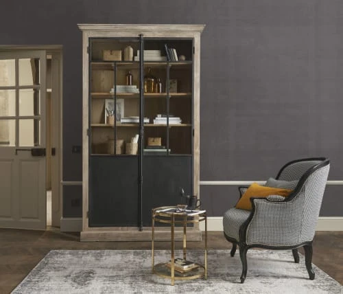 Fauteuil bergère imprimé pied de poule noir et blanc Maisons Du Monde Fauteuils Fauteuil Bergère Imprimé Pied De Poule Noir Et Blanc -Fauteuils Shop fauteuil bergere imprime pied de poule noir et blanc 1000 2 20 210309 5