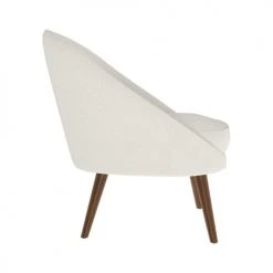 Rendez Vous Déco Fauteuils Fauteuil Blanc Effet Laine Bouclette -Fauteuils Shop fauteuil blanc effet laine bouclette 11