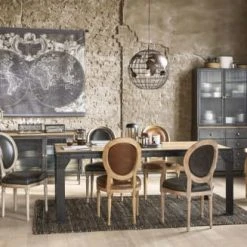 Maisons Du Monde Fauteuils Fauteuil Cabriolet En Cuir Marron Effet Vieilli -Fauteuils Shop fauteuil cabriolet en cuir marron effet vieilli 1000 1 7 199513 5