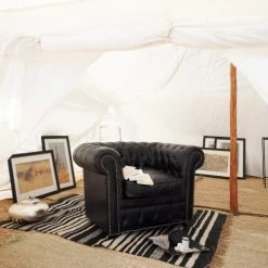 Maisons Du Monde Fauteuils Fauteuil Capitonné En Cuir Noir 4 Maisons Du Monde Fauteuils Fauteuil Capitonné En Cuir Noir -Fauteuils Shop fauteuil capitonne en cuir noir 1000 10 26 50140320 2