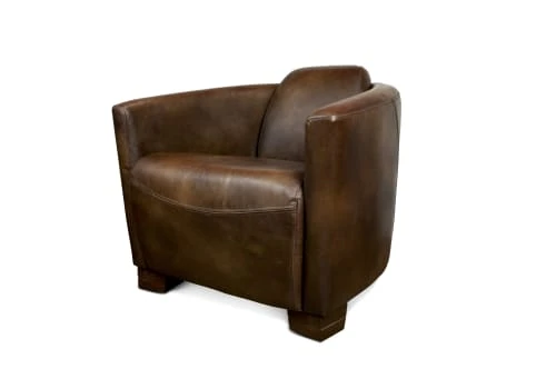 Fauteuil club en cuir marron PIB Fauteuils Fauteuil Club En Cuir Marron -Fauteuils Shop fauteuil club en cuir marron