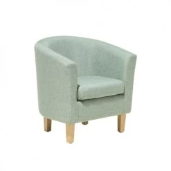 Beliani Fauteuils Fauteuil Club En Tissu Vert Clair -Fauteuils Shop fauteuil club en tissu vert clair 2