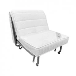 DIVA SALON Fauteuils Fauteuil Convertible 1 Place En Tissu Jaune Moutarde -Fauteuils Shop fauteuil convertible 1 place en tissu jaune moutarde 2