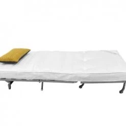 DIVA SALON Fauteuils Fauteuil Convertible 1 Place En Tissu Jaune Moutarde -Fauteuils Shop fauteuil convertible 1 place en tissu jaune moutarde 3