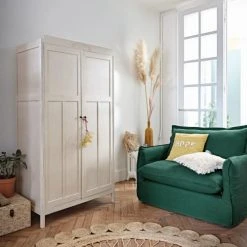 Maisons Du Monde Fauteuils Fauteuil Convertible En Lin Froissé Vert 4 Maisons Du Monde Fauteuils Fauteuil Convertible En Lin Froissé Vert -Fauteuils Shop fauteuil convertible en lin froisse vert 1000 11 35 221640 5