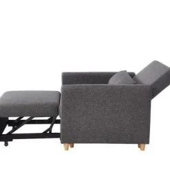 Baita Fauteuils Fauteuil Convertible En Tissu 1 Place Gris 3 Baita Fauteuils Fauteuil Convertible En Tissu 1 Place Gris -Fauteuils Shop fauteuil convertible en tissu 1 place gris 3