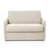 Usinestreet Fauteuils Fauteuil Convertible Express En Tissu Beige - Couchage 100x190