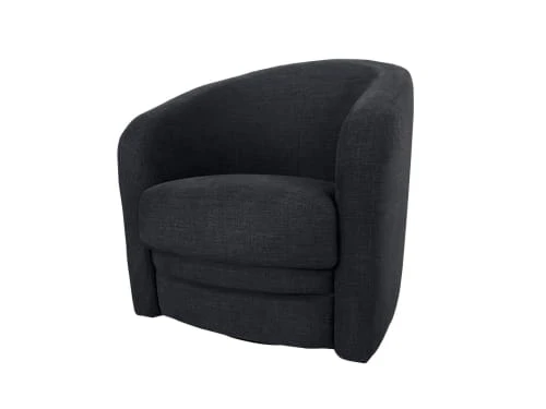 Fauteuil crapaud 1 place en tissu bleu marine DIVA SALON Fauteuils Fauteuil Crapaud 1 Place En Tissu Bleu Marine -Fauteuils Shop fauteuil crapaud 1 place en tissu bleu marine 1