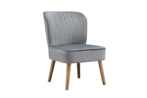 Fauteuil crapaud en velours 1 place gris Baita Fauteuils Fauteuil Crapaud En Velours 1 Place Gris -Fauteuils Shop fauteuil crapaud en velours 1 place gris 2