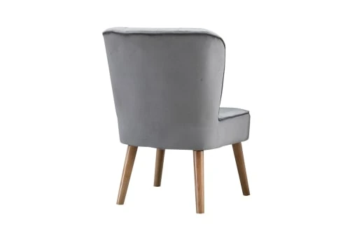 Fauteuil crapaud en velours 1 place gris Baita Fauteuils Fauteuil Crapaud En Velours 1 Place Gris -Fauteuils Shop fauteuil crapaud en velours 1 place gris 4