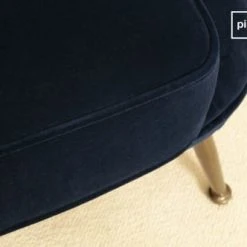 PIB Fauteuils Fauteuil Crapaud En Velours Bleu -Fauteuils Shop fauteuil crapaud en velours bleu 2