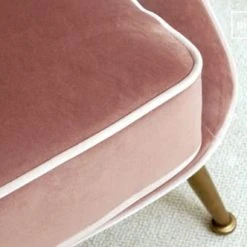 PIB Fauteuils Fauteuil Crapaud En Velours Rose -Fauteuils Shop fauteuil crapaud en velours rose 2
