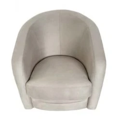 DIVA SALON Fauteuils Fauteuil Crapaud Pivotant 1 Place En Tissu Beige Crème 5 DIVA SALON Fauteuils Fauteuil Crapaud Pivotant 1 Place En Tissu Beige Crème -Fauteuils Shop fauteuil crapaud pivotant 1 place en tissu beige creme 5