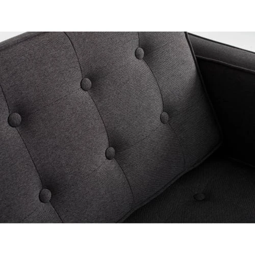 Fauteuil cubique rembourré en tissu couleur gris anthracite Custom Form Fauteuils Fauteuil Cubique Rembourré En Tissu Couleur Gris Anthracite -Fauteuils Shop fauteuil cubique rembourre en tissu couleur gris anthracite 5