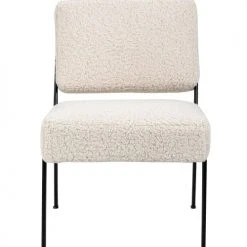 Nordlys Fauteuils Fauteuil De Salon En Métal Et Bouclettes Blanches -Fauteuils Shop fauteuil de salon en metal et bouclettes blanches 8