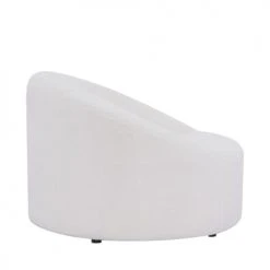 Drawer Fauteuils Fauteuil Design En Bouclette Ivoire -Fauteuils Shop fauteuil design en bouclette ivoire 4