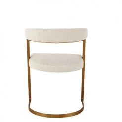 Maisons Du Monde Fauteuils Fauteuil écru Chiné Et Métal Coloris Laiton 4 Maisons Du Monde Fauteuils Fauteuil écru Chiné Et Métal Coloris Laiton -Fauteuils Shop fauteuil ecru chine et metal coloris laiton 1000 5 24 187804 5