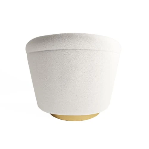 Fauteuil effet laine bouclée et laiton Potiron Paris Fauteuils Fauteuil Effet Laine Bouclée Et Laiton -Fauteuils Shop fauteuil effet laine bouclee et laiton 4