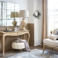 Maisons Du Monde Fauteuils Fauteuil En Coton Coloris Lin Et Chêne -Fauteuils Shop fauteuil en coton coloris lin et chene 1000 15 21 166768 8