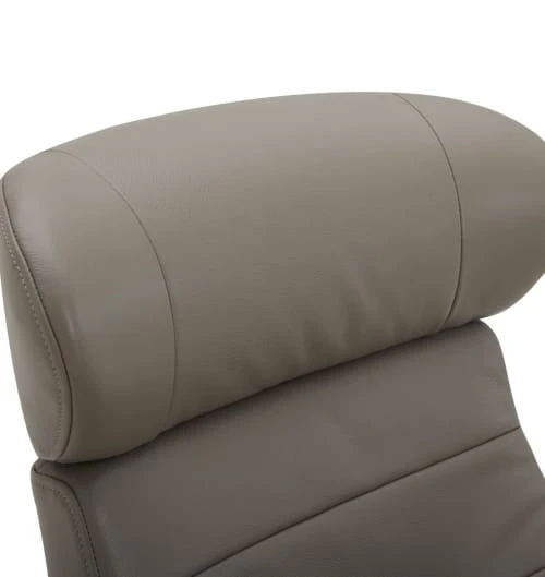 Fauteuil en cuir et bois chêne naturel - Cuir Taupe My New Design Fauteuils Fauteuil En Cuir Et Bois Chêne Naturel - Cuir Taupe -Fauteuils Shop fauteuil en cuir et bois chene naturel cuir taupe 3